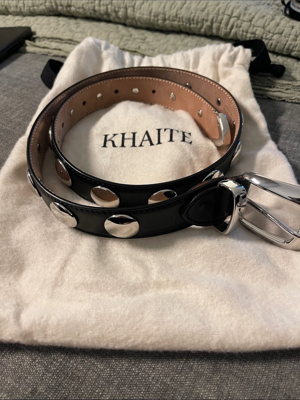 Khaite Benny Belt, Size 80